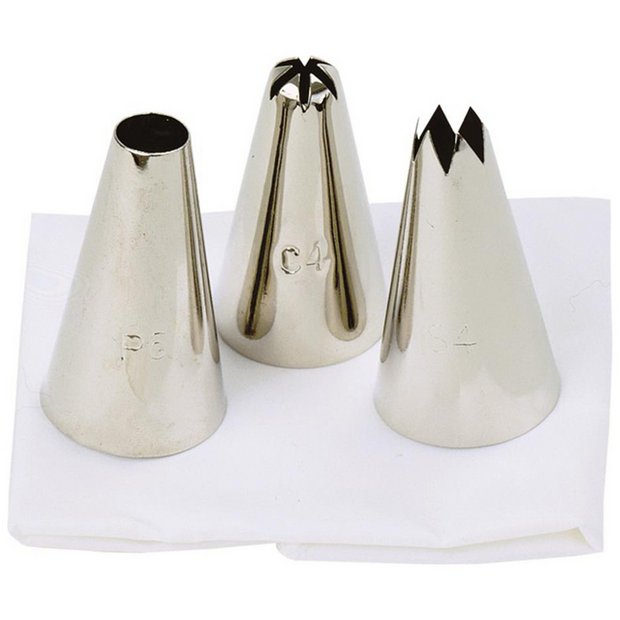Tala food decorating set with three nozzles, imported from the UK