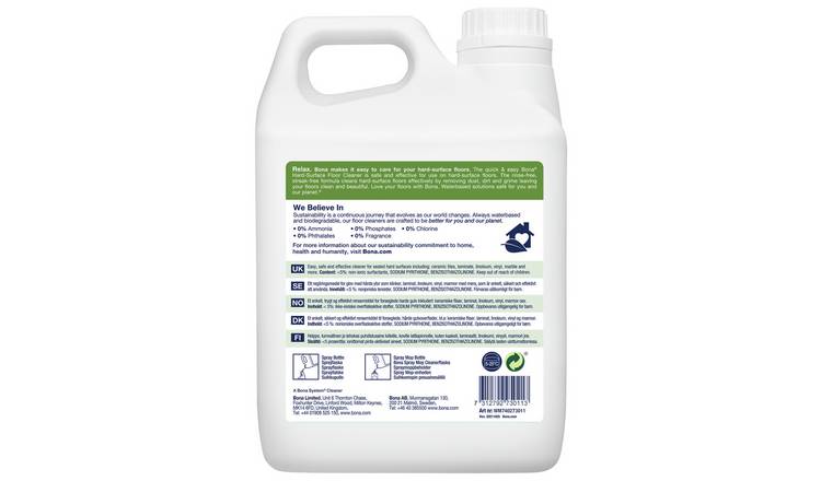 Bona hard surface floor cleaner 1.1 litre, imported from the UK