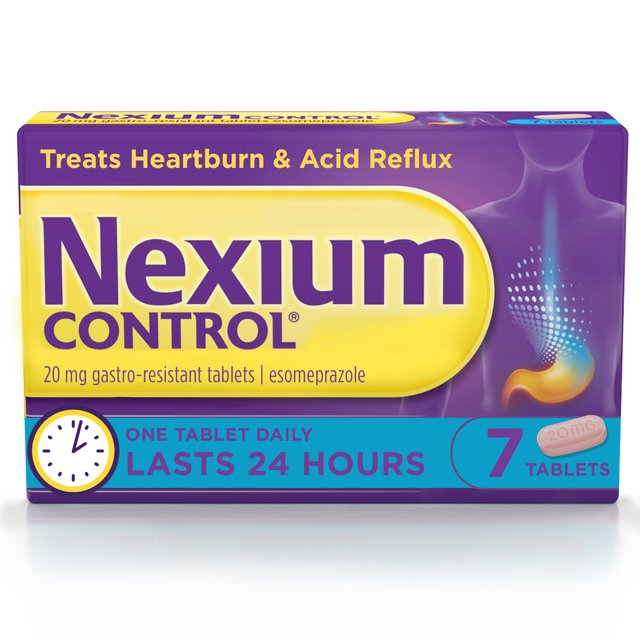 Nexium Control Heartburn & Indigestion 24 Hour Relief 20mg   7 per pack GOODS M&S   