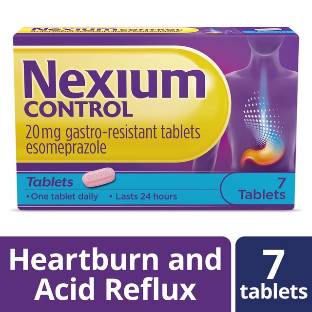 Nexium Control Heartburn & Indigestion 24 Hour Relief 20mg   7 per pack GOODS M&S   