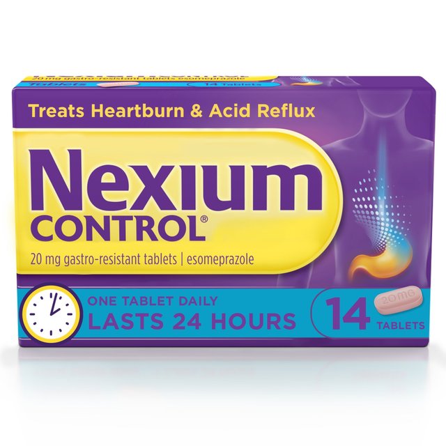 Nexium Control Heartburn & Indigestion 24 Hour Relief 20mg   14 per pack GOODS M&S   