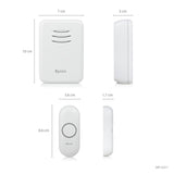 Byron DBY-22311 wireless doorbell 150m, imported from the UK