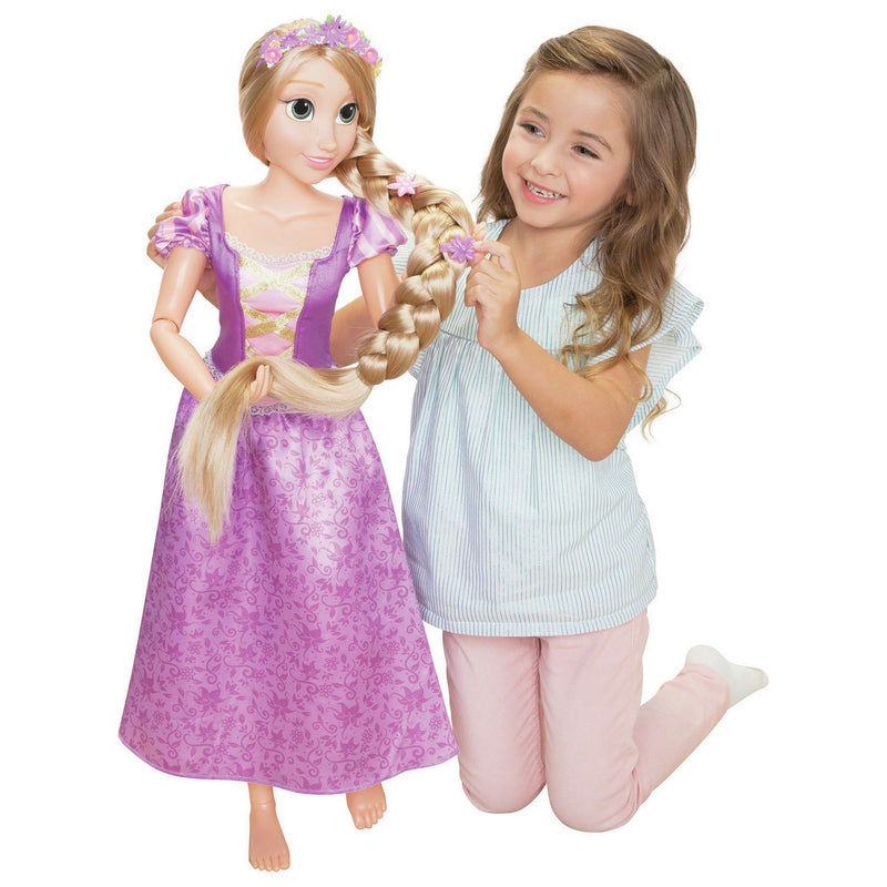 Disney Princess Rapunzel doll 86cm with braided hair, UK version