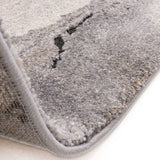 Asiatic Mirage Oasis grey rug with high-low pile, UK version