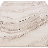 Asiatic Mirage quartz beige rug in two sizes, UK version