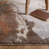 Asiatic Mirage Blur Terra rug, imported from the UK