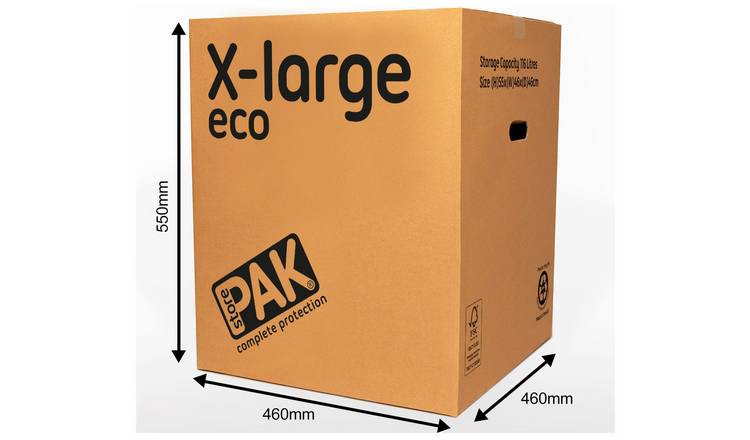 StorePAK extra large eco storage boxes set of 3 (British brand)