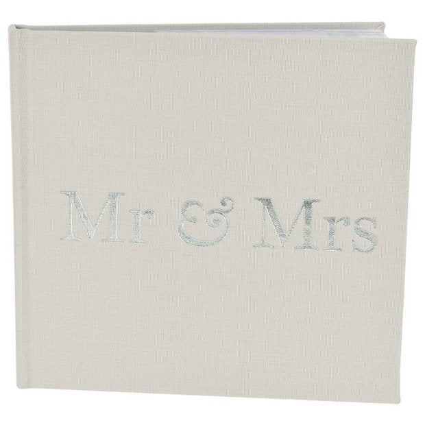 Amore Mr & Mrs photo album, imported from the UK