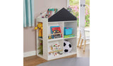Liberty House kids storage unit with chalkboard white 96cm - British product