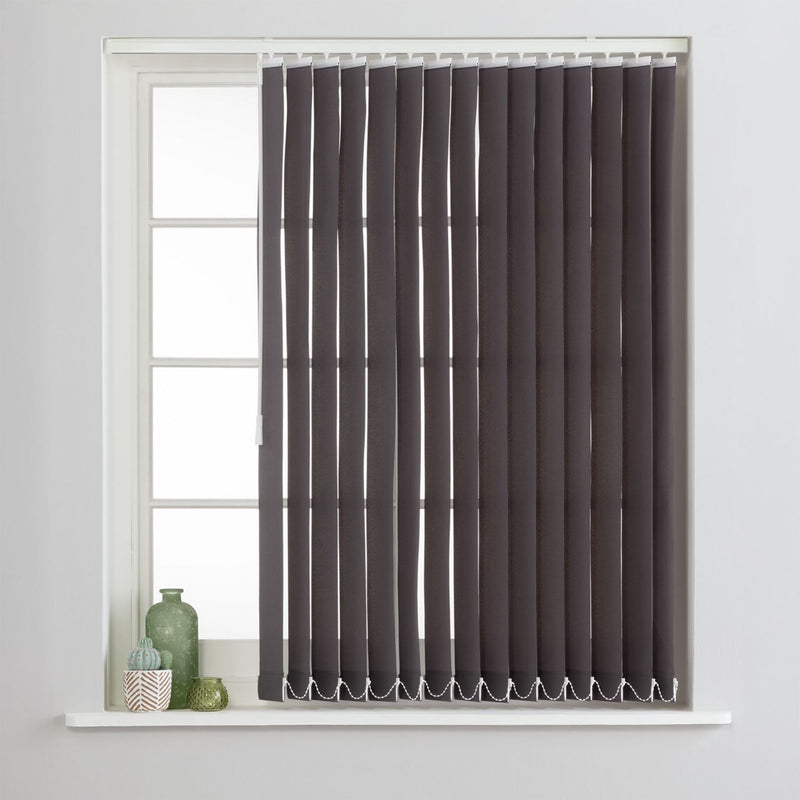 Argos Home Grey Vertical Blind - 180cm