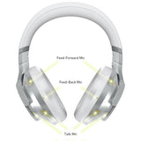 Technics EAH A800 over-ear wireless headphones silver, imported from the UK