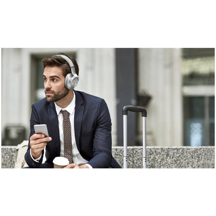Technics EAH A800 over-ear wireless headphones silver, imported from the UK