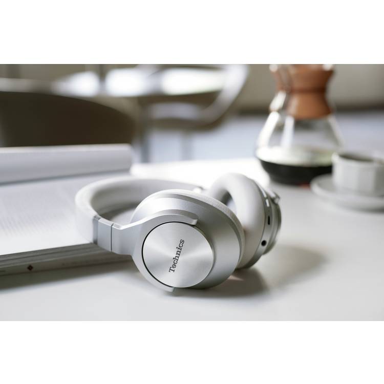 Technics EAH A800 over-ear wireless headphones silver, imported from the UK