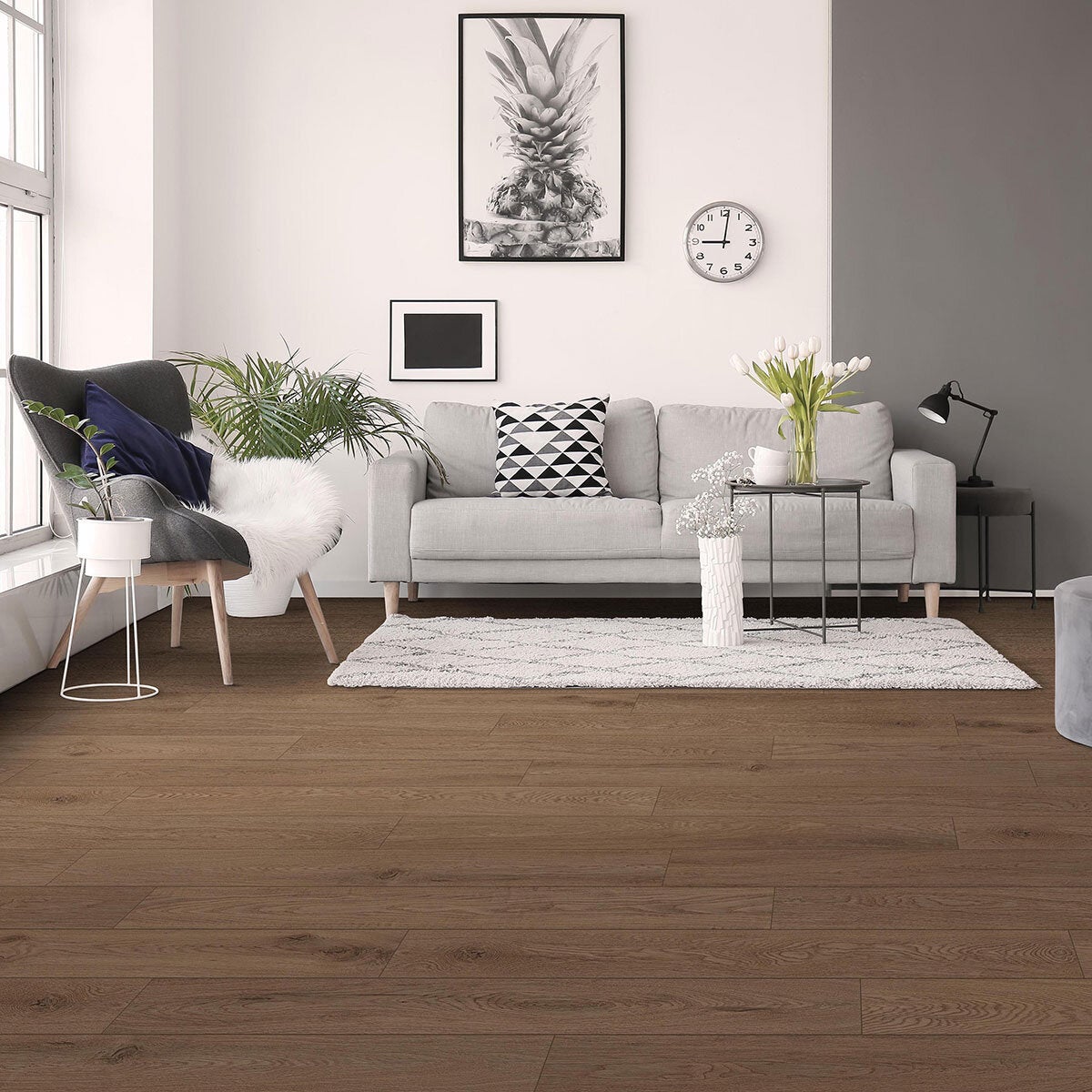 Golden Select Barrel Oak AC5 laminate flooring 1.146m2 (British brand)