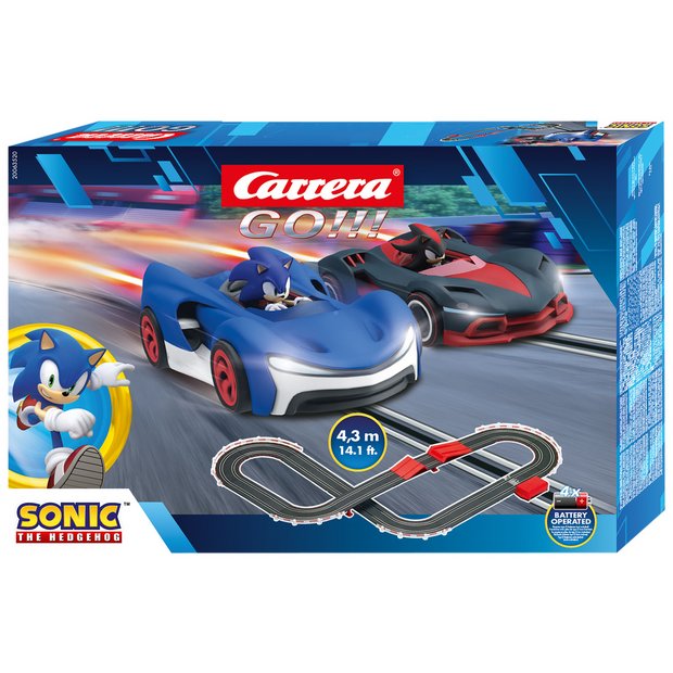 Carrera slot racing set Sonic the Hedgehog 4.3m, UK version