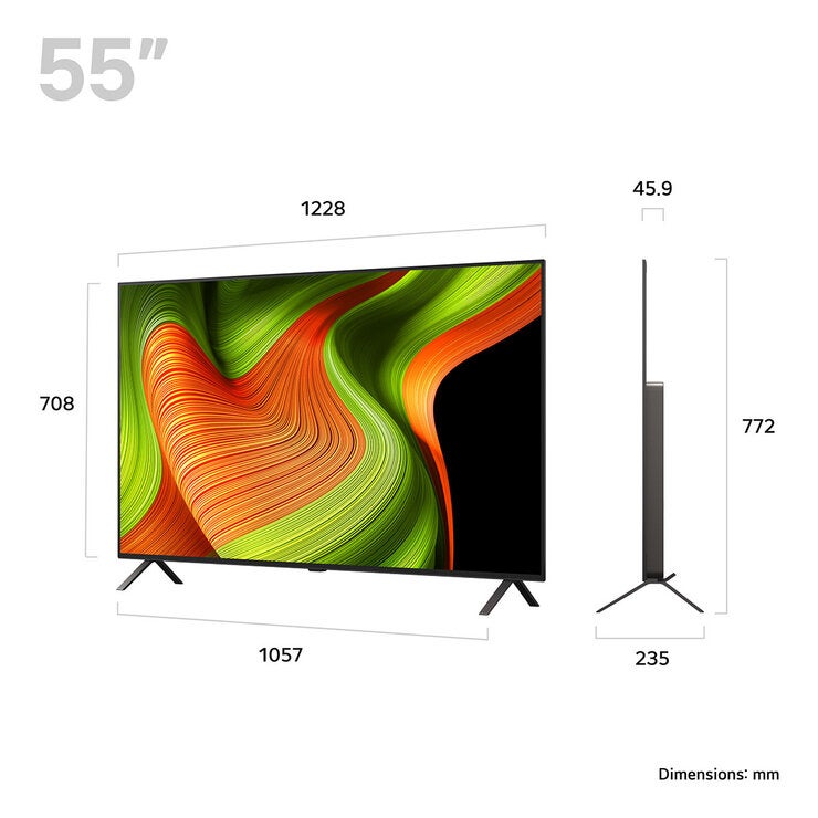 LG OLED55B56LA 55 inch 4K smart TV (British brand)