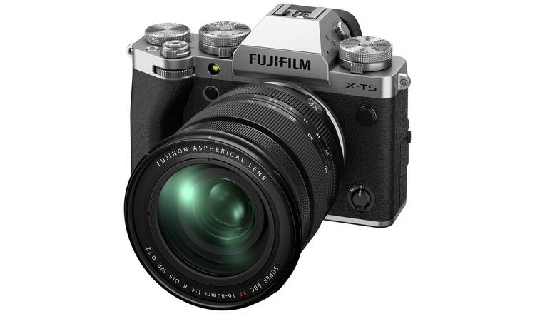 Fujifilm X-T5 mirrorless camera with 16-80mm lens - British product