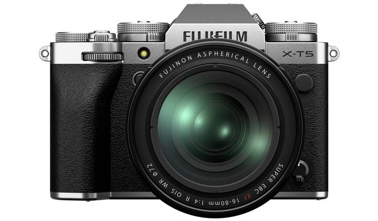 Fujifilm X-T5 mirrorless camera with 16-80mm lens - British product
