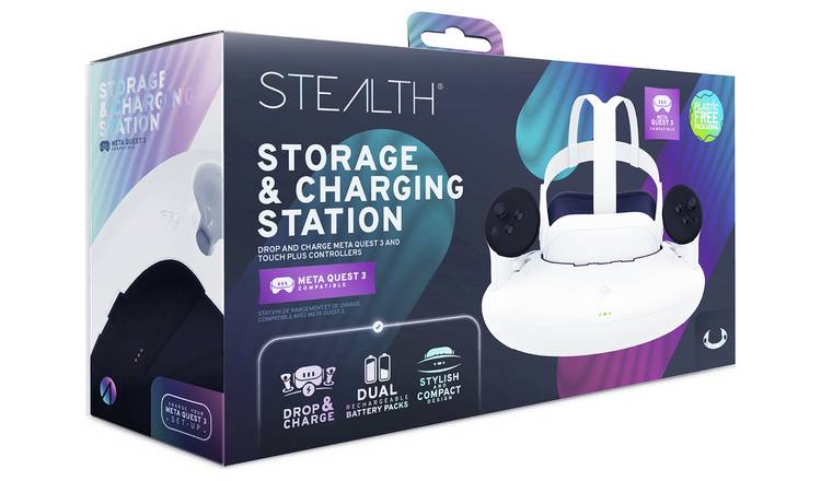 STEALTH Storage & Charging Station for Meta Quest 3, UK version