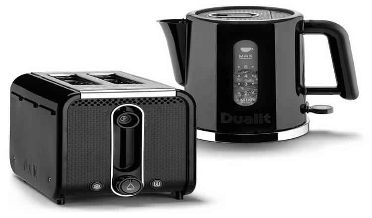 Dualit Studio kettle black 1.5 litres, imported from the UK