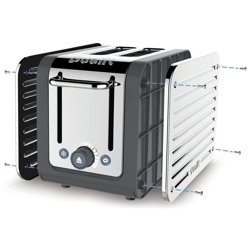 Dualit Architect 2 slice toaster grey (British brand)