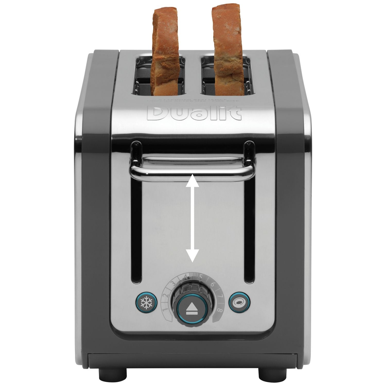 Dualit Architect 2 slice toaster grey (British brand)