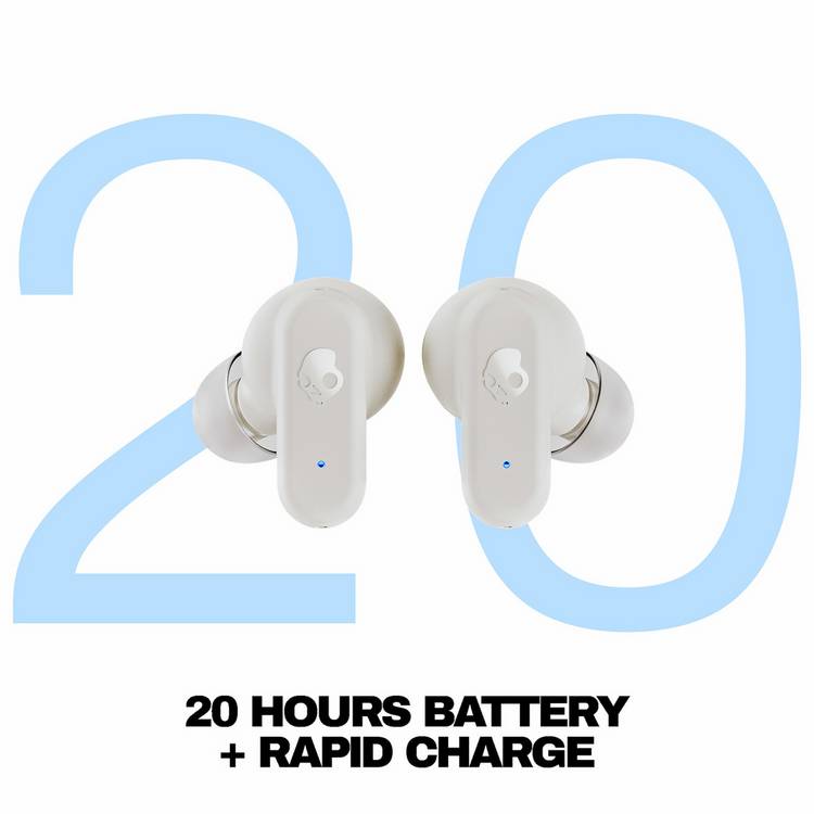 Skullcandy Dime 3 true wireless earbuds white - British product