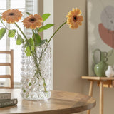 Habitat tall bobble glass vase 27.7cm, imported from the UK