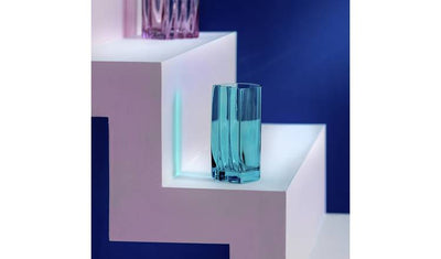 Argos Habitat 60 Wiggle Glass Vase Small Blue- Buy online at McGrocer