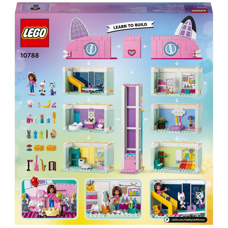 LEGO Gabby's Dollhouse playset with 4 figures, UK version