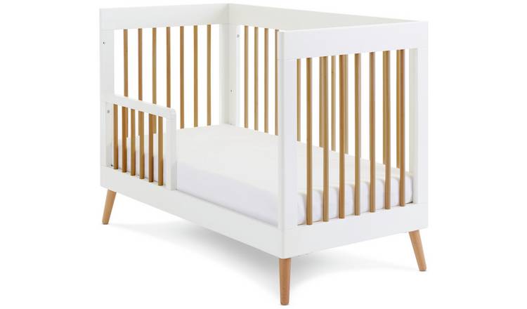 Obaby Maya Mini Cot Bed - White