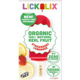 Lickalix Organic  Strawberry Lemonade Ice Lollies   3 per pack GOODS M&S   