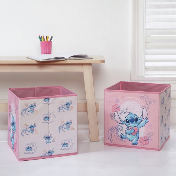 Lilo and Stitch storage boxes pack of two, UK version