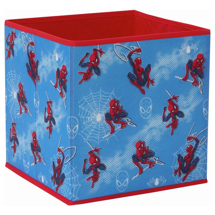Disney Spiderman storage boxes pack of 2 30cm - British product