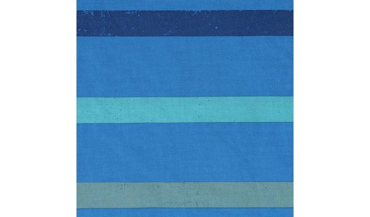 Habitat kids bedding set blue check twin pack single UK version