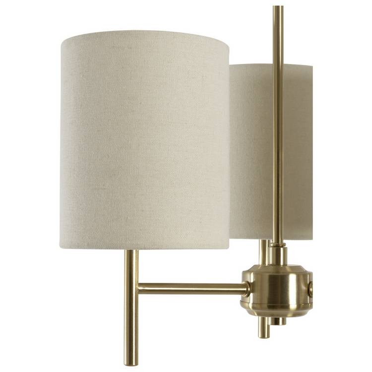 Argos Home Candelabra metal 3 light ceiling light brass, UK version