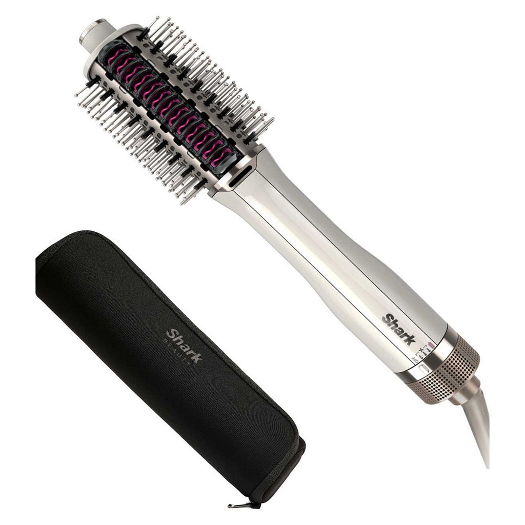 Shark SmoothStyle Heated Brush & Smoothing Comb with Storage Bag HT212UK