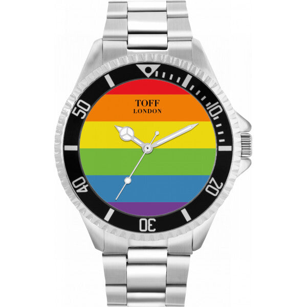Toff London Pride Horizon Watch multicolour 42mm - British product