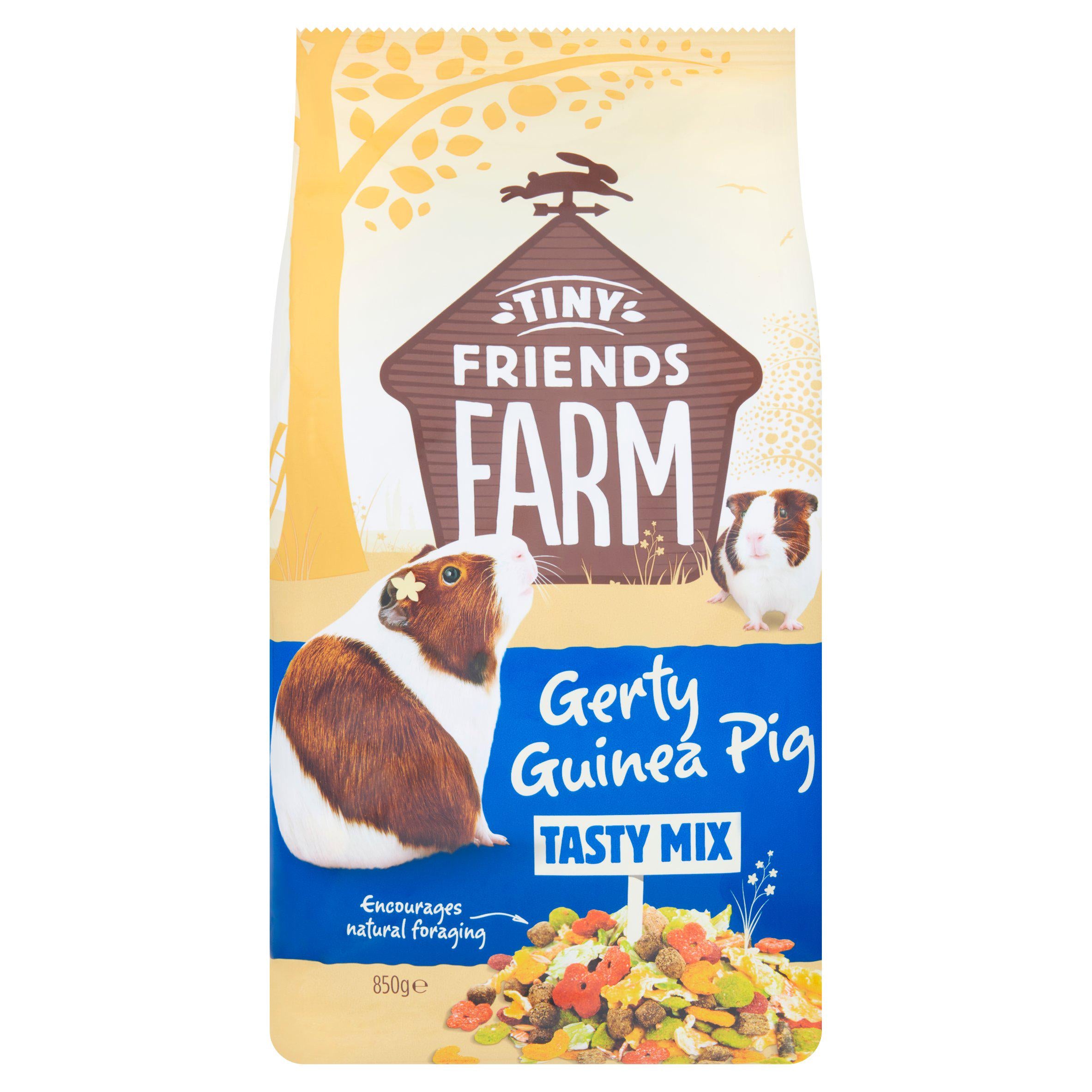 Tiny Friends Farm Gerty Guinea Pig Tasty Mix 850g GOODS Sainsburys   