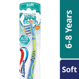 Aquafresh Big Teeth Kids Toothbrush Age 6-8 Soft in Plastic-Free Pack GOODS M&S   