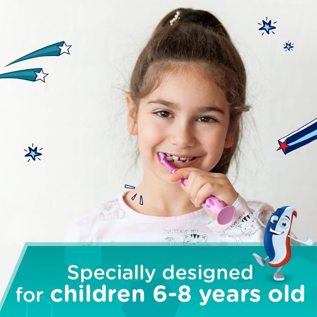 Aquafresh Big Teeth Kids Toothbrush Age 6-8 Soft in Plastic-Free Pack GOODS M&S   