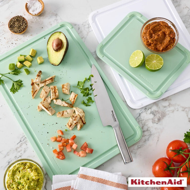 KitchenAid 3-piece cutting board set assorted sizes - British product