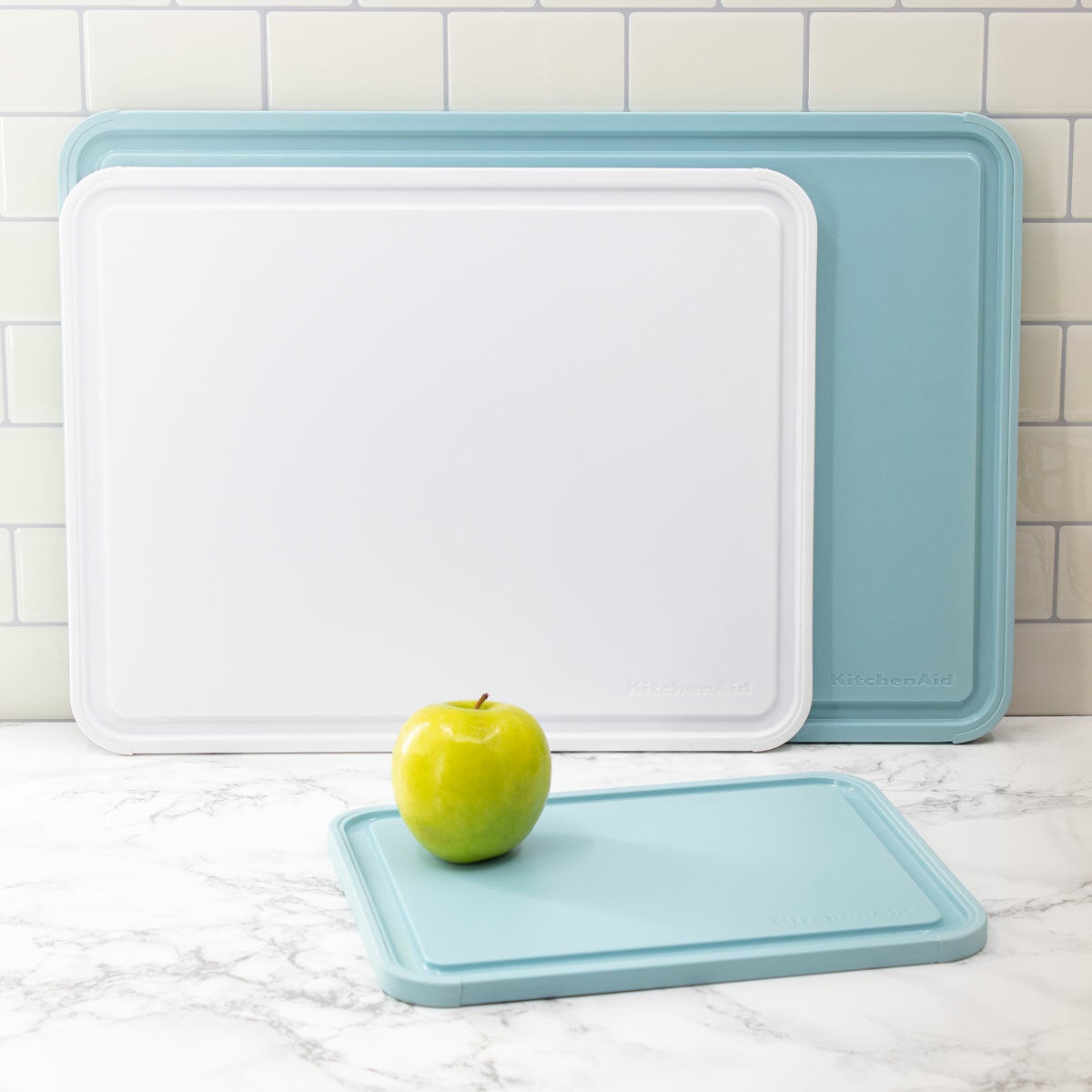 KitchenAid 3-piece cutting board set assorted sizes - British product