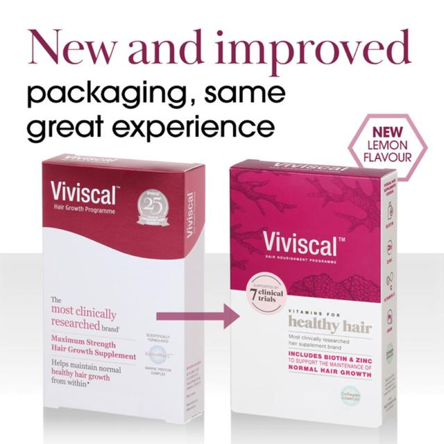 Viviscal Hair Regrowth Tablets   60 per pack GOODS M&S   