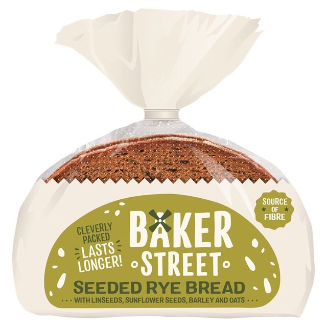 Baker Street Seeded Rye Bread   500g GOODS M&S   