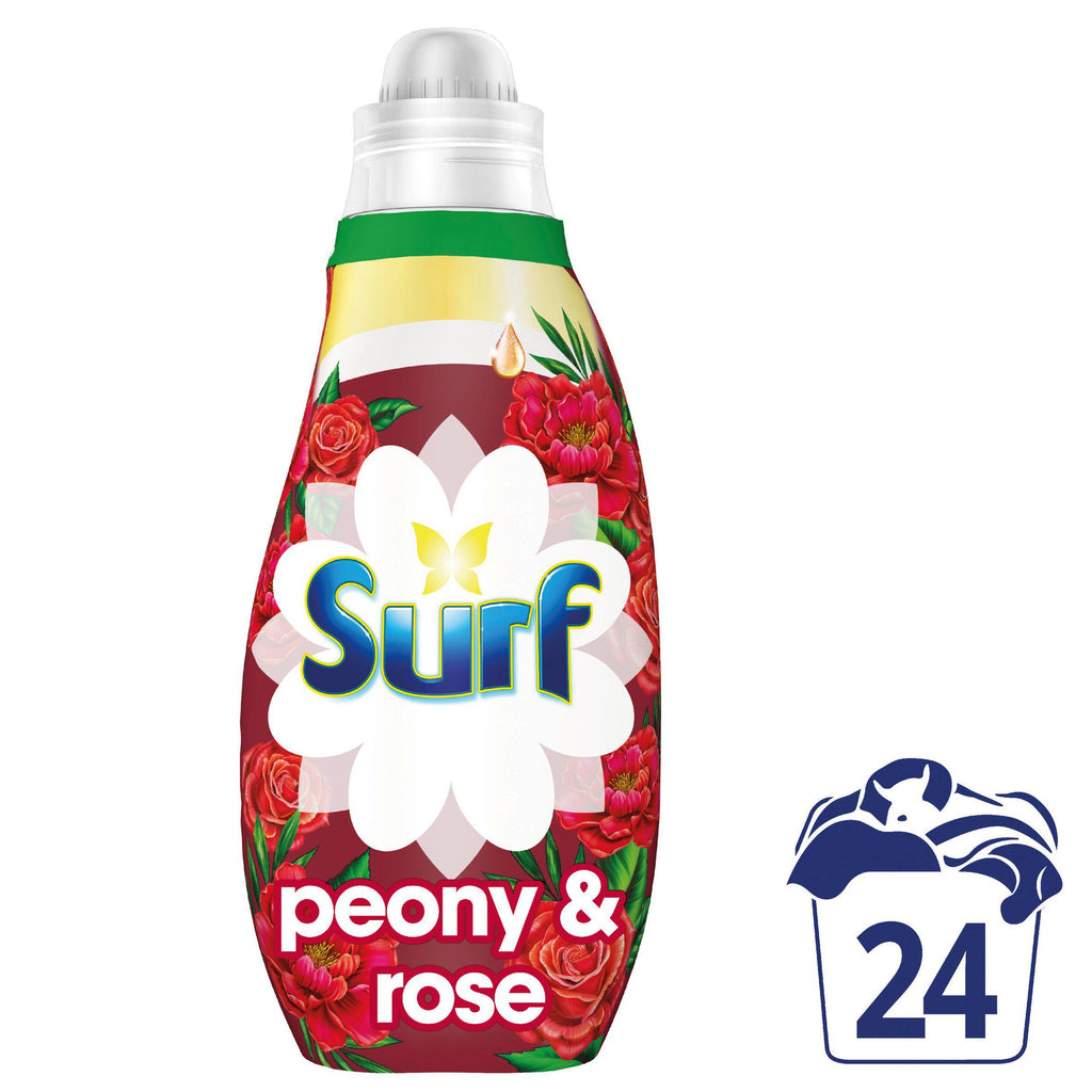 Surf Peony & Rose Concentrated Liquid Laundry Detergent 24 Washes