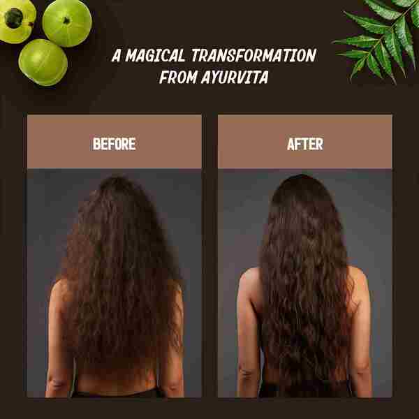 AyurVita Amla and Neem hair oil 60ml - British product