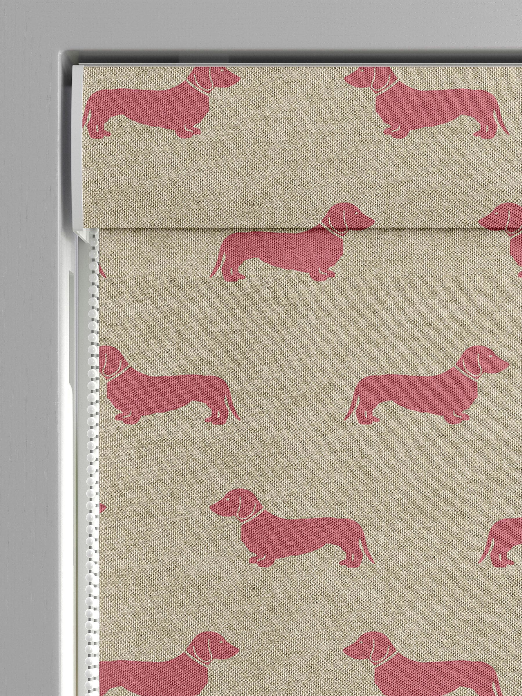 Emily Bond Raspberry Pink Peggy Roman blind (British brand)