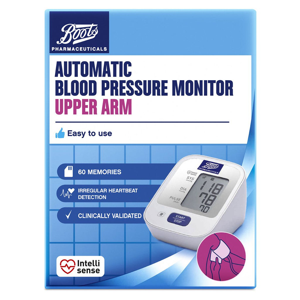 Boots Pharmaceuticals Blood Pressure Monitor - Upper Arm Unit 60 Memories