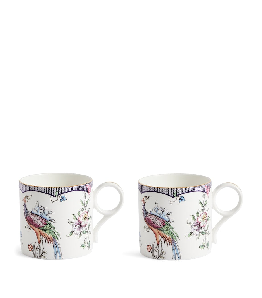 Wedgwood Fortune mugs set of 2 270ml (British brand)